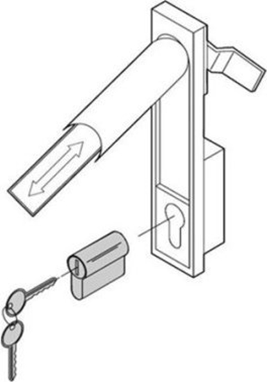 Picture of SCHROFF SCHROFF PROLINE Zamek cylindryczny