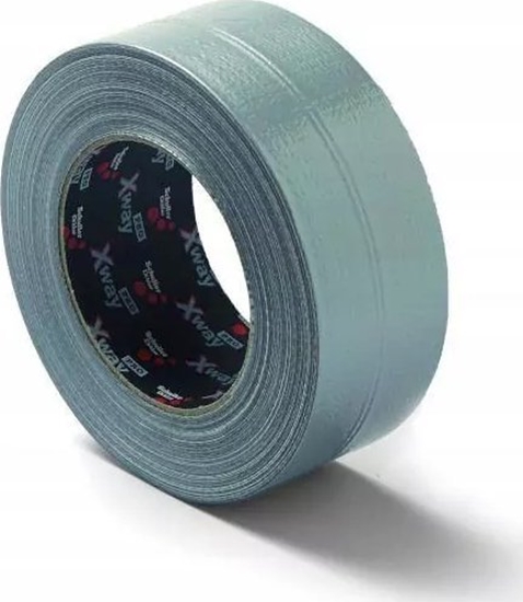 Изображение Schuller Ehklar Tama klejca 4,8cm, X-WAY PRO, 50m, extra silny klej, srebrna, Schuller Eh,klar