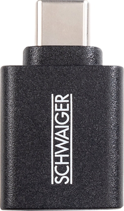 Изображение Schwaiger CAU310 533 zmieniacz pci / kabli USB Type-C USB Typu-A Czarny