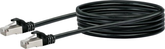 Изображение Schwaiger Schwaiger CAT6 Netzwerkkabel , S/FTP, 2,5m, schwarz