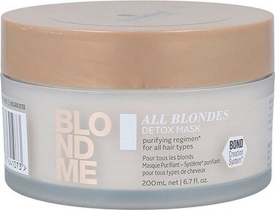 Picture of Schwarzkopf Maska do Wosów Schwarzkopf Blondme Detox Keratynowa - 200 ml