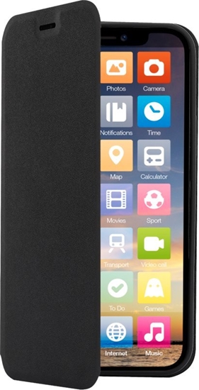 Picture of Screenor Screenor CLEVER, Wallet case, Apple, IPHONE 15 PRO MAX, 17 cm (6.7"), Black