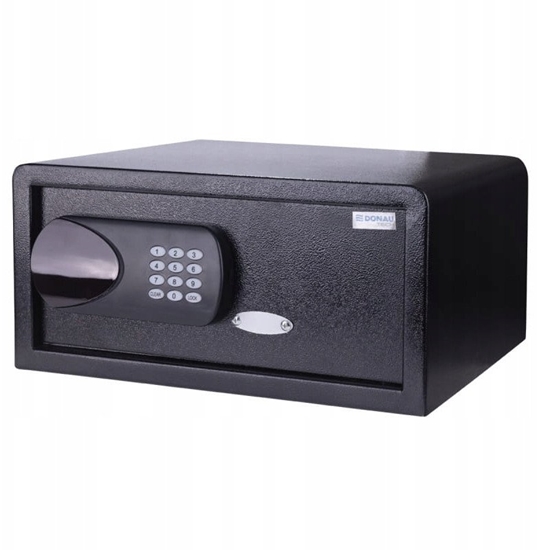 Picture of Sejf manualno-cyfrowy DONAU TECH, 420x370x200 mm, czarny