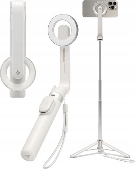 Изображение Selfie stick Spigen Spigen MagSafe Tripod Selfie Stick, dune beige