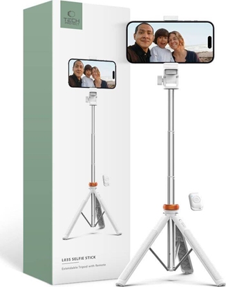 Picture of Selfie stick Tech-Protect TECH-PROTECT L03S BLUETOOTH SELFIE STICK TRIPOD WHITE