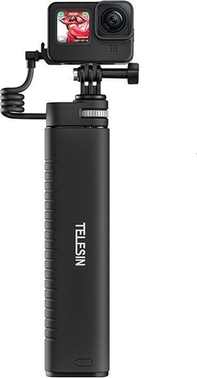 Изображение Telesin TELESIN Power grip selfie stick (With power bank) TE-CSS-001