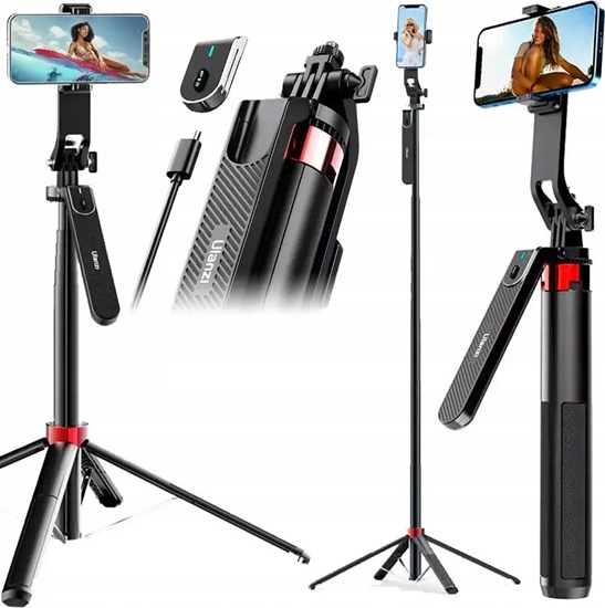 Изображение Selfie stick Ulanzi Kijek Selfie Stick Statyw Na Telefon Smartfon 180cm Pilot Bluetooth Ulanzi / Ma09
