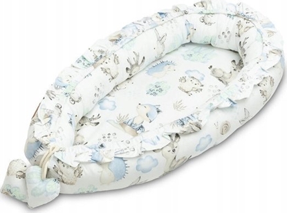 Picture of Sensillo GNIAZDO/KOKON VELVET SPACER NIEBIESKI 80x45