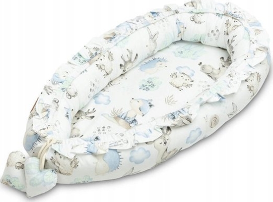 Picture of Sensillo GNIAZDO/KOKON VELVET SPACER NIEBIESKI 80x45