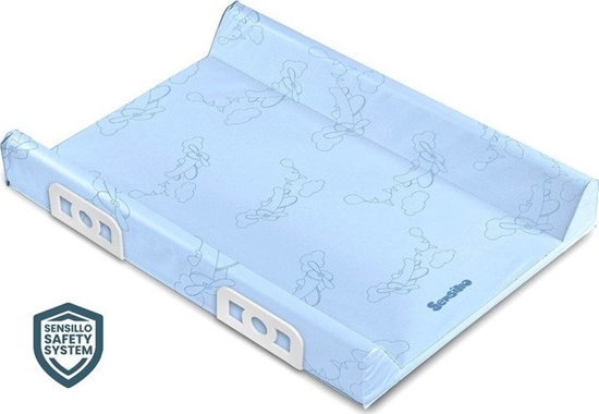 Picture of Sensillo PRZEWIJAK USZTYWNIANY SAFETY SYSTEM 70 CM  TRAVEL - SAMOLOTY NIEBIESKI