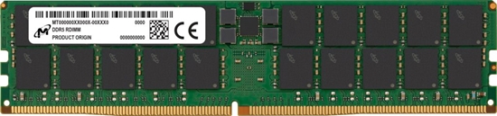 Picture of Server Memory Module|MICRON|DDR5|64GB|RDIMM|6400 MHz|CL 52|1.1 V|MTC40F2046S1RC64BR