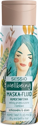 Picture of SESSIO Sessio Wellbeing maska-fluid humektantowa do wosów 300ml