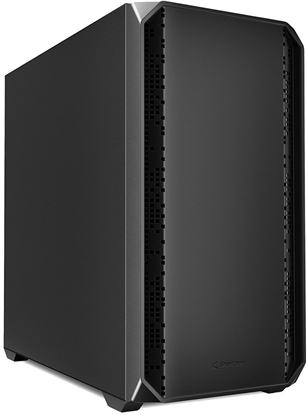 Attēls no Sharkoon Gehäuse MK2          Micro-ATX       1xMetall schwa