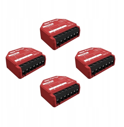Attēls no Shelly Relais "1PM Gen3 4er Pack" max 16A 1 Kanal WLAN BT