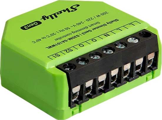 Picture of Shelly Relais "Dimmer Gen3" LED Lichtcontroller Messfunktion Unterputz