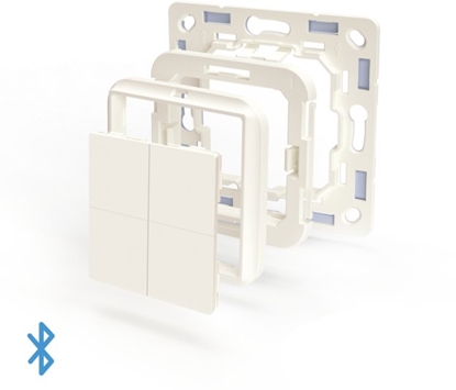 Attēls no Shelly Shelly Plug & Play "BLU Wall" Switch 4 Adapter Busch-Jaeger Weiß