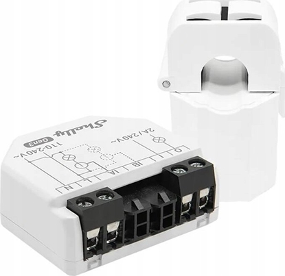 Изображение Shelly Shelly Relais "EM Gen3" WLAN Stromzähler Messfunktion inkl. 1x 50A Klemme