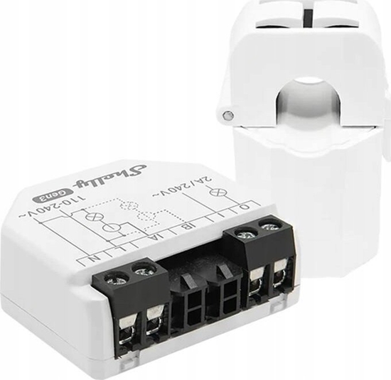 Изображение Shelly Shelly Relais "EM Gen3" WLAN Stromzähler Messfunktion inkl. 1x 50A Klemme