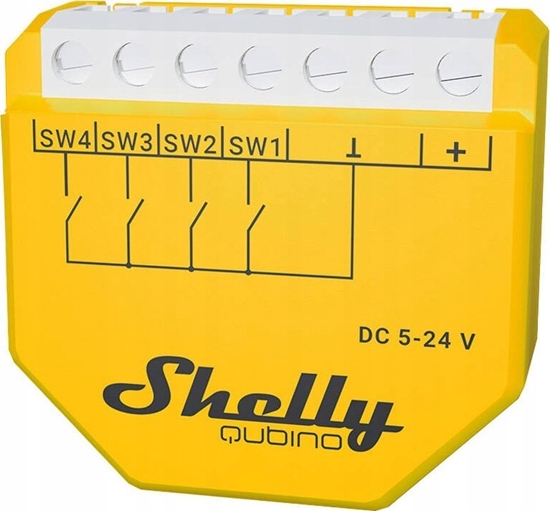 Изображение Shelly Shelly Relais "Wave i4 DC" Szenenaktivierer Z-Wave