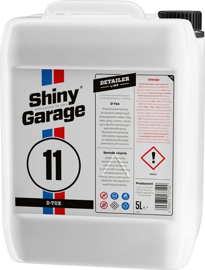 Picture of Shiny Garage Shiny Garage D-Tox Iron Fallout Remover krwawica felga 5L uniwersalny