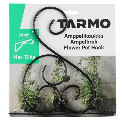 Picture of Sienas āķis laternām, metāla