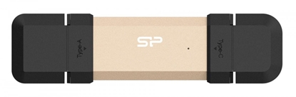 Attēls no Silicon Power DS72 | 250 GB | USB Type-A/USB Type-C 3.2 Gen 2 | Gold