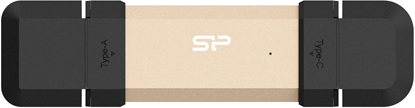 Attēls no Silicon Power DS72 | 500 GB | USB Type-A/USB Type-C 3.2 Gen 2 | Gold