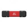 Picture of Silicon Power DS72 | 500 GB | USB Type-A/USB Type-C 3.2 Gen 2 | Red