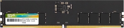 Picture of Pami Silicon Power DDR5, 16 GB, 4800MHz, CL40 (SP016GBLVU480F02)