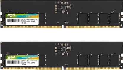 Picture of Pami Silicon Power DDR5, 32 GB, 4800MHz, CL40 (SP032GBLVU480F22)