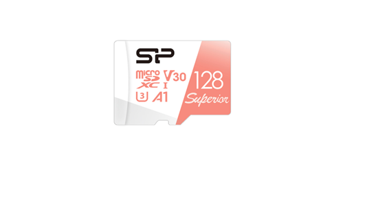 Picture of Silicon Power Superior | 128 GB | microSDXC | Flash memory class 10