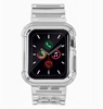 Picture of Hurtel Silikonowa opaska pasek bransoleta bransoletka etui Strap Light Set do zegarka Apple Watch 40 mm - czarna