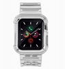 Picture of Hurtel Silikonowa opaska pasek bransoleta bransoletka etui Strap Light Set do zegarka Apple Watch 44 mm - czarna