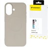 Picture of Wozinsky Wozinsky Silicone Case MagSafe Compatible for Samsung Galaxy S24 FE - Beige