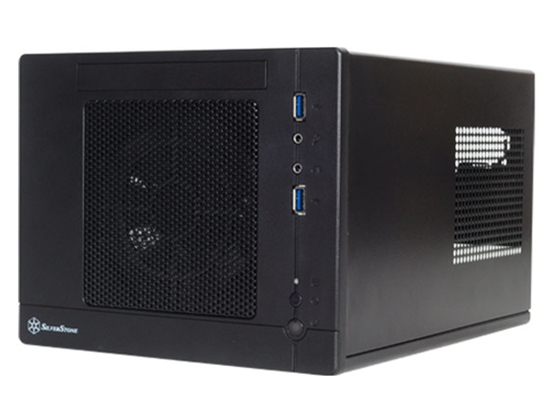 Picture of SilverStone Sugo G05 Black  Mini-ITX case  USB 3.0 x2   w/o
