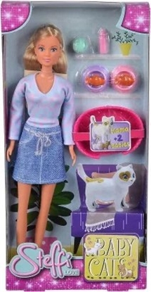 Picture of Simba Lalka Steffi z maymi kociakami