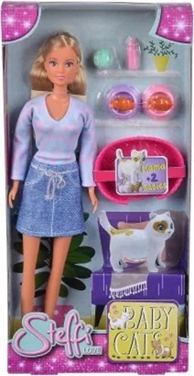 Picture of Simba Lalka Steffi z maymi kociakami