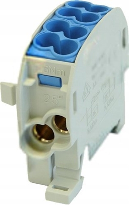 Attēls no Simet Blok rozdzielczy - odgany Al/Cu SCB 25 (80110) SIMBLOCK niebieski 81501003