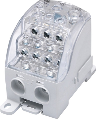 Attēls no Simet Blok rozdzielczy - uniwersalny Al/Cu SUB 400 (82080) SIMBLOCK szary 81651002