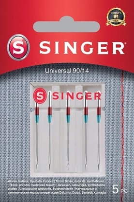 Изображение Singer Universal Needle for Woven Fabrics 90/14 5PK
