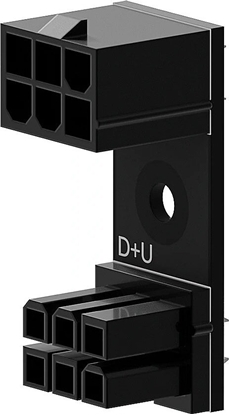 Attēls no Singularity Singularity Computers  6-Pin PCIe 180 Grad Adapter D+U