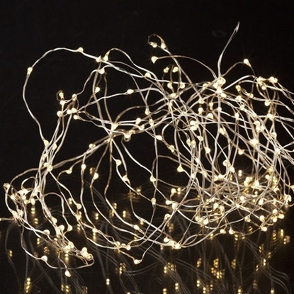 Picture of Sirius Home 30726, Silver, Transparent, 200 lamp(s), Non-changeable bulb(s), 6 W, Warm white, 150 cm