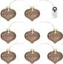 Изображение Sirius Home Millie Garland, Light decoration chain, Brown, 8 bulb(s), Battery, AA, 1300 mm
