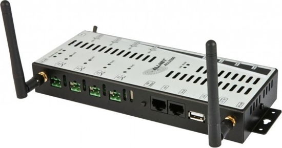 Picture of System przekazu sygnau AV Allnet ALLNET MSR Zentrale ALL3500 inkl. 4 Sensor Ports & WLAN für IP Gebäude Automation