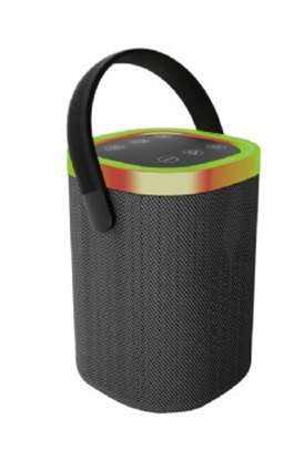 Изображение Skaļrunis Gembird Bluetooth LED Speaker SPK-BT-LED-06 Black