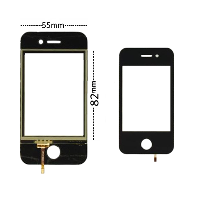 Picture of Skārienekrāns CHIPH44S četru kontaktu skārienpanelis Raspberry Pi Arduino ķīniešu telefonam China-iPhone4/4s izmērs 55x82mm