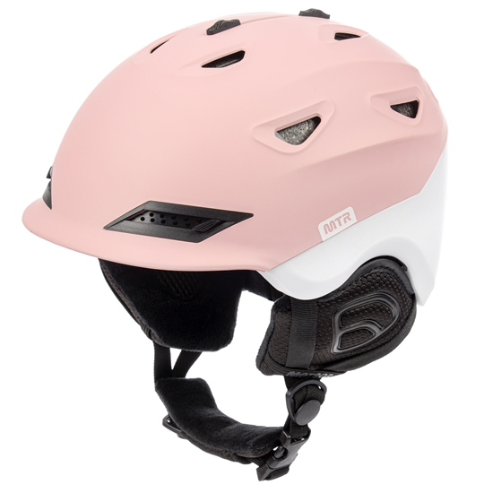 Picture of Slēpošanas / Snowborda ķivere Meteor Montara L 58-61 cm white/pink