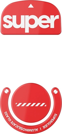 Picture of lizgacze Superglide lizgacze do Logitech G Pro X Superlight Szklane - Red