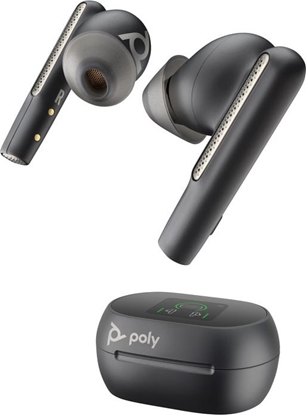 Attēls no Suchawka Poly POLY Voyager Free 60+ Zestaw suchawkowy Bezprzewodowy Douszny Biuro/centrum telefoniczne Bluetooth Czarny