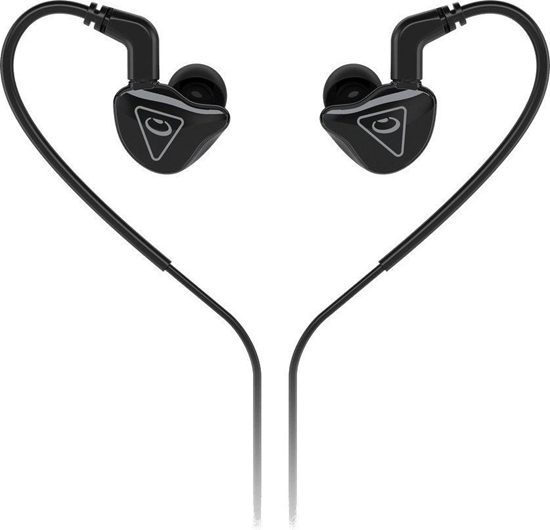 Изображение Suchawki Behringer Behringer MO240 - Suchawki dwudrone dokanaowe ze zczem MMCX - czarne